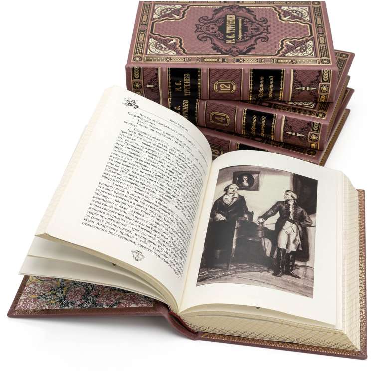 Иван Тургенев собрание сочинений 12 томов книги фото иллюстрации